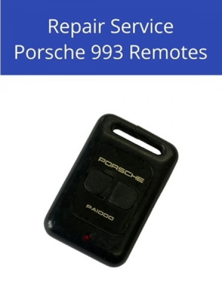 Porsche 993 Car Key Remote Fob Repair Service